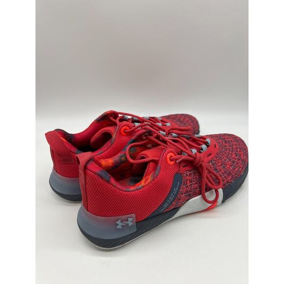 Under Armour TriBase Reign 5 Q1 Red Training Shoes 3026213-600 Men Size 9 NEW main image 11